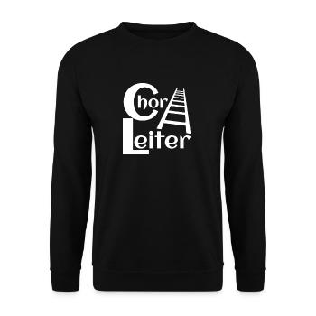 Chorleiter Chor Leiter Chorleiterin Dirigent - Unisex Pullover - Schwarz - Vorne - Alina (178cm) & Michal (187cm)