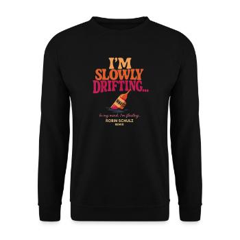 Vagues - Je m’éloigne lentement Robin Schulz - Sweat-shirt Unisexe - noir - Devant - Alina (178cm) & Michal (187cm)