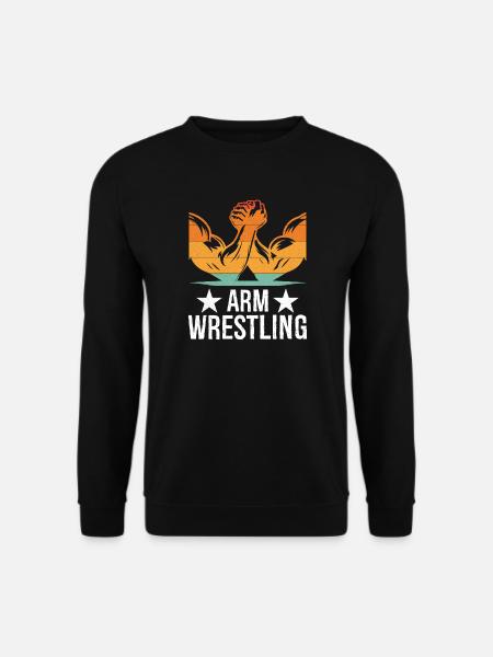 Arm Wrestling Tee - Unisex Pullover - Schwarz