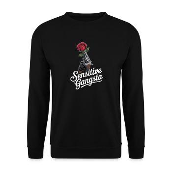 Gangsta sensible - Sweat-shirt Unisexe - noir - Devant - Alina (178cm) & Michal (187cm)