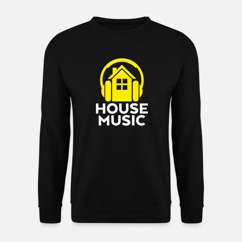 House - Unisex Pullover - Schwarz