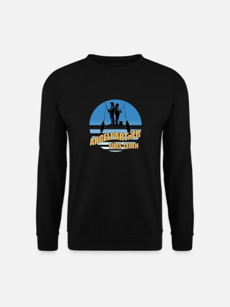 Fishing partner for life - Fishing - Unisex Sweatshirt - black