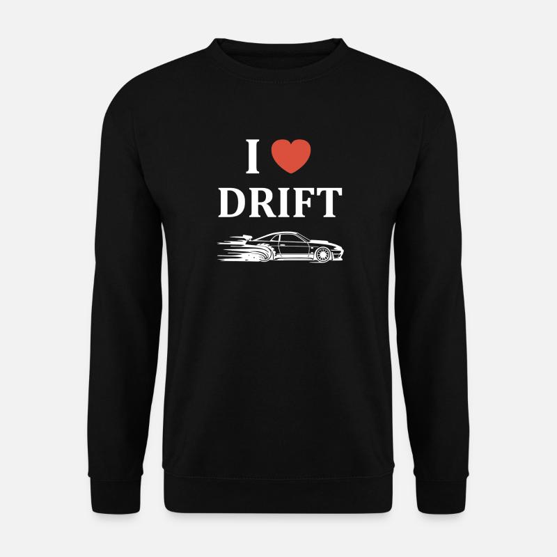 Drift Passion Car Design - Unisex Sweatshirt - black