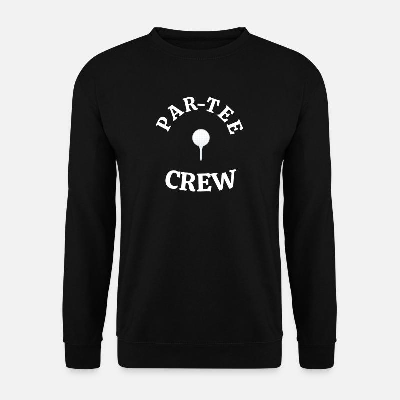 Par Tee Crew Squad Golf Liebhaber - Unisex Pullover - Schwarz