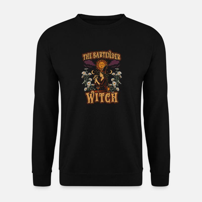 Bartender The Bartender Witch - Unisex Sweatshirt - black