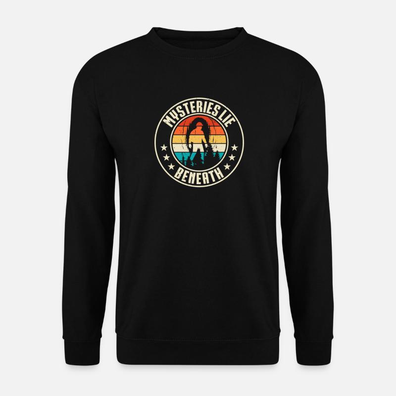 Spelunking Cave Explorer - Unisex Sweatshirt - black