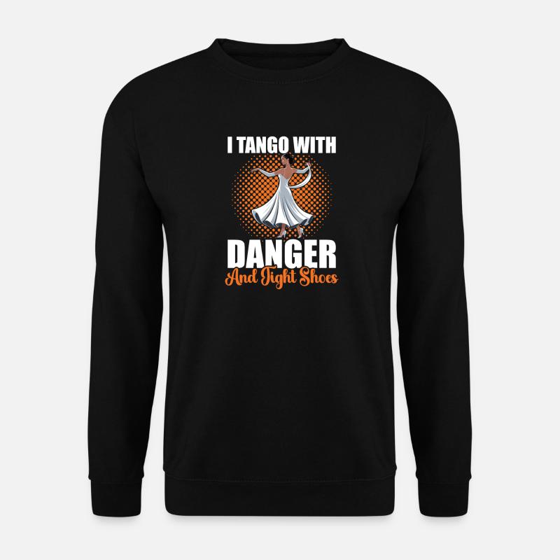 Tango Tanzschuhe Ballroom Tanzschule - Unisex Pullover - Schwarz