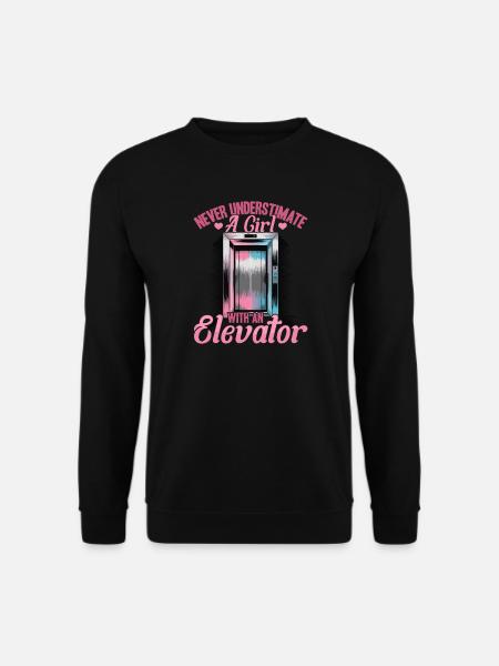 Elevator toddler & kids - Unisex Sweatshirt - black