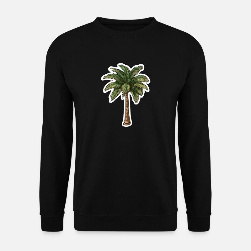 Palm tree - Unisex Sweatshirt - black