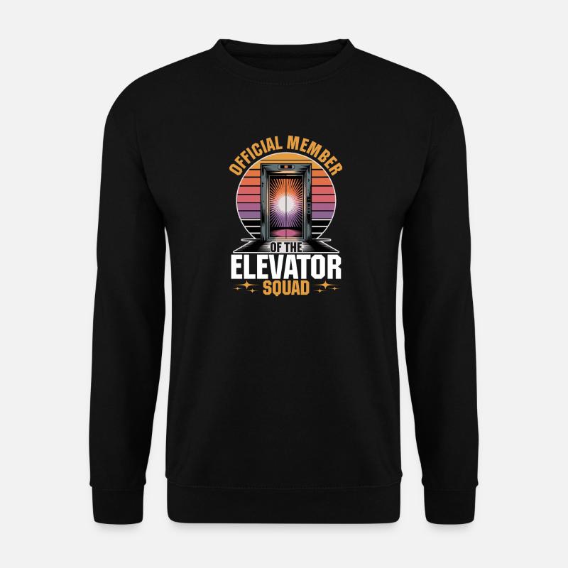 Elevator toddler & kids - Unisex Pullover - Schwarz