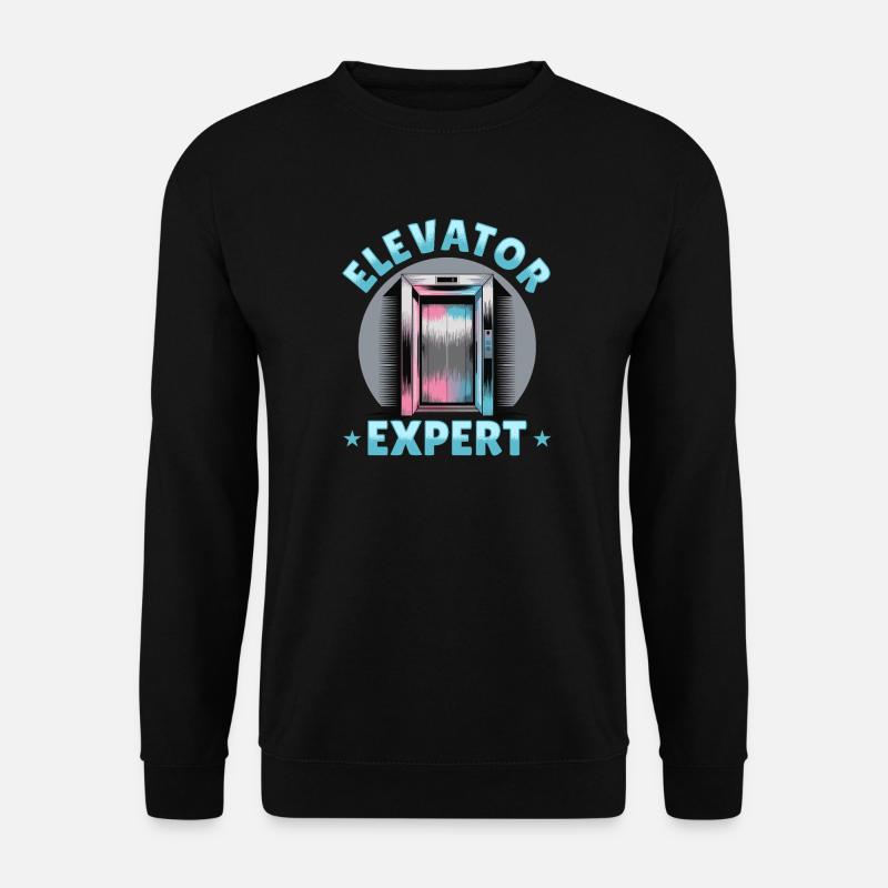 Elevator toddler & kids - Unisex Pullover - Schwarz
