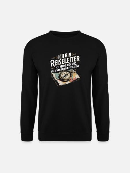 Reiseleiter Reiseführer Tour Guide Tourisenführer - Unisex Pullover - Schwarz