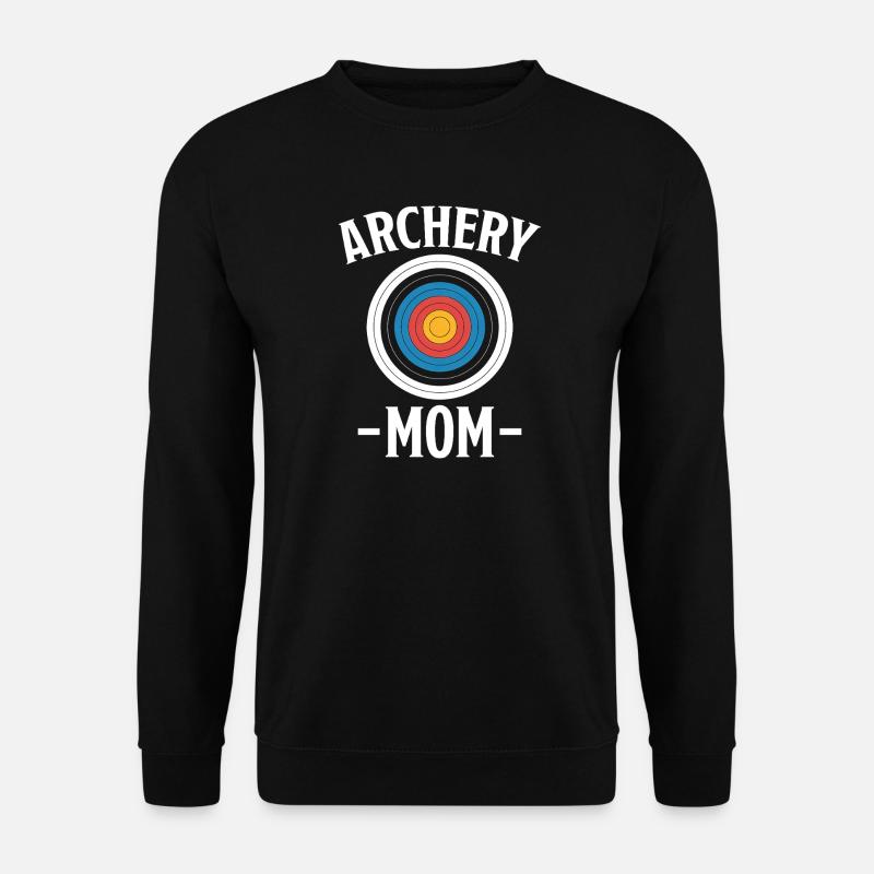 Bogenschießen Spruch Mutter Bogenschießen Geschenk - Unisex Pullover - Schwarz