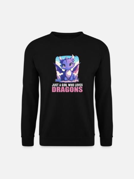 Dragon Dragon - Sweat-shirt Unisexe - noir