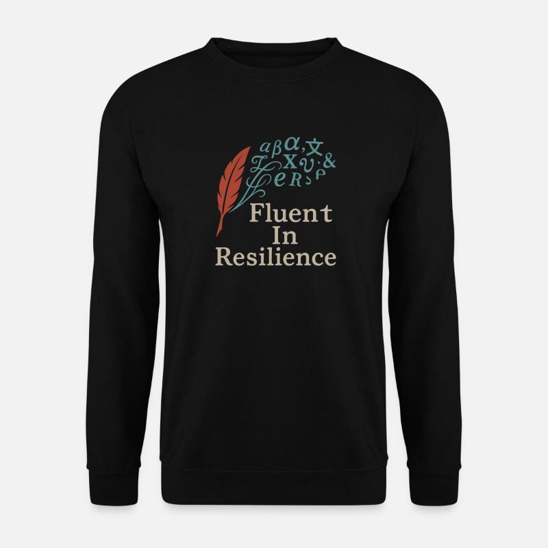 Indigene Sprache Revitalisierung Muttersprachler - Unisex Pullover - Schwarz