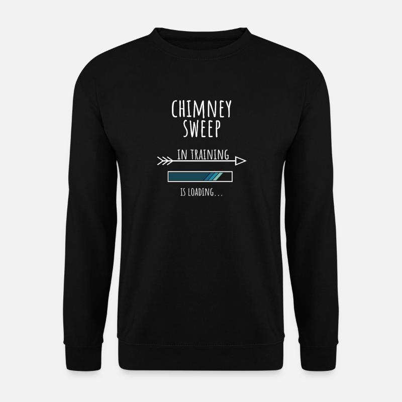 Geschenk Beruf Ausbildung Schornsteinfeger - Unisex Pullover - Schwarz
