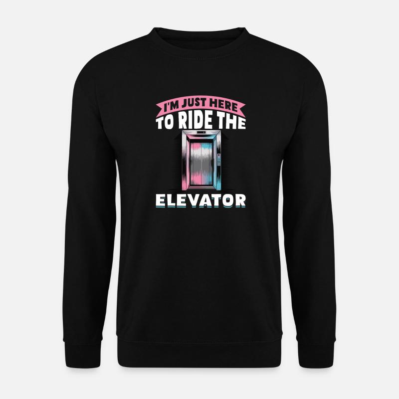 Elevator toddler & kids - Unisex Sweatshirt - black