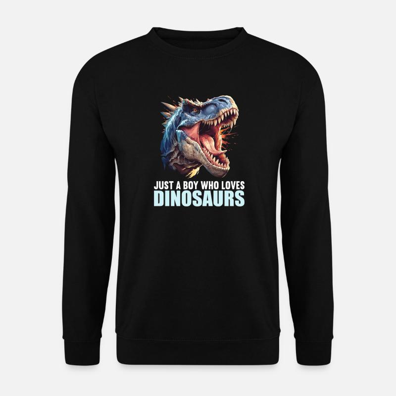 Dino Dinosaur Dinosaur - Unisex Sweatshirt - black