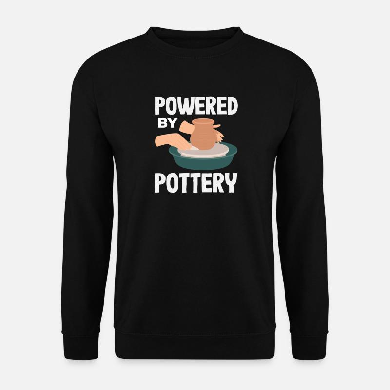 Powered by Ceramics - Unisex Sweatshirt - black