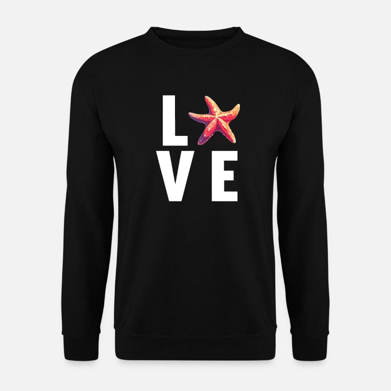 Starfish Starfish - Unisex Sweatshirt - black