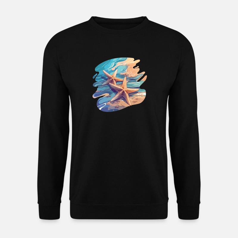 Étoile de mer Étoile de mer - Sweat-shirt Unisexe - noir