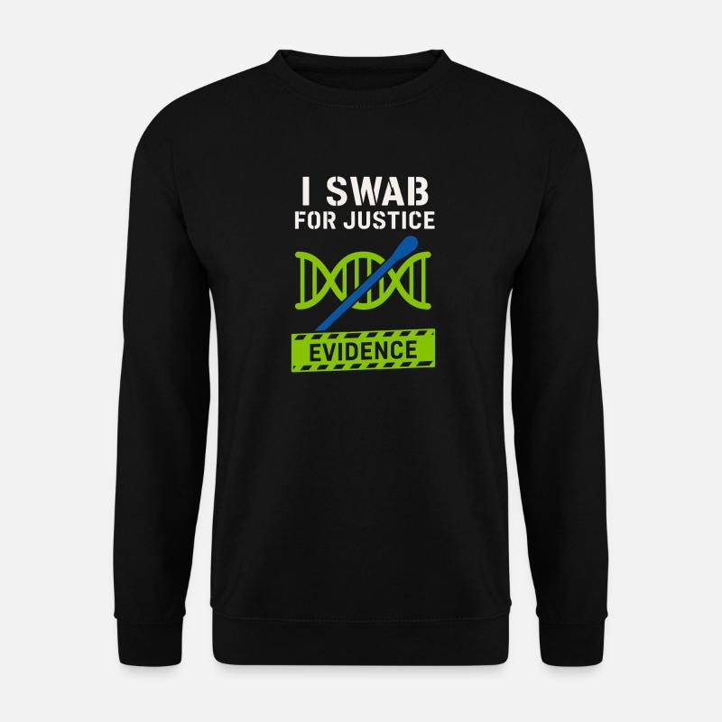 Forensic Chemist Crime Lab Toxicology - Unisex Sweatshirt - black