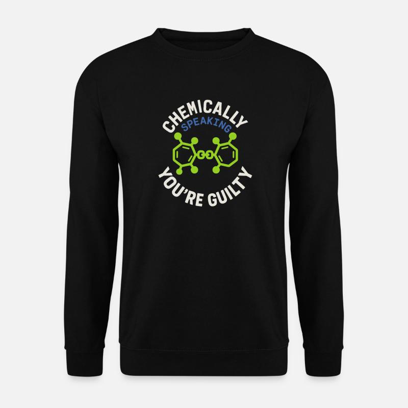 Forensic Chemist Crime Lab Toxicology - Unisex Sweatshirt - black