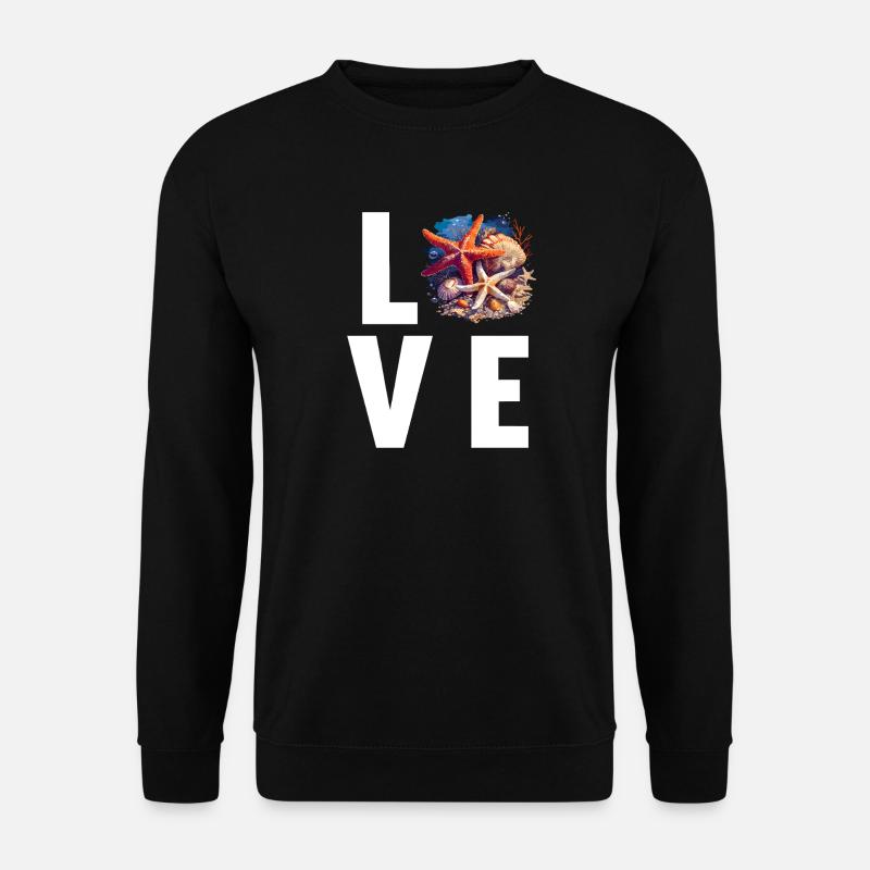 Étoile de mer Étoile de mer - Sweat-shirt Unisexe - noir