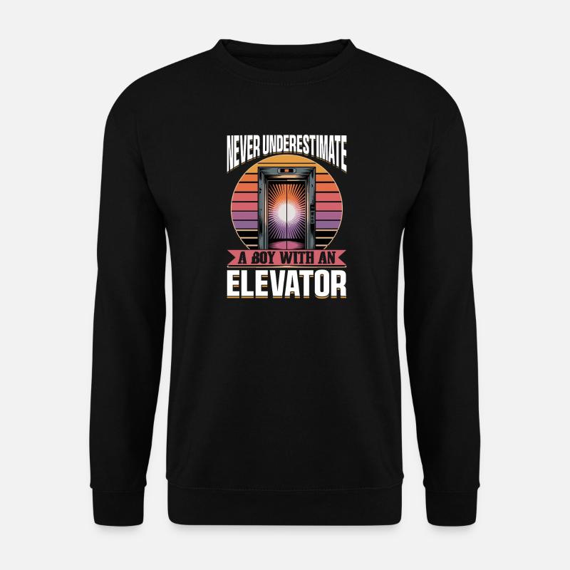Elevator toddler & kids - Unisex Pullover - Schwarz