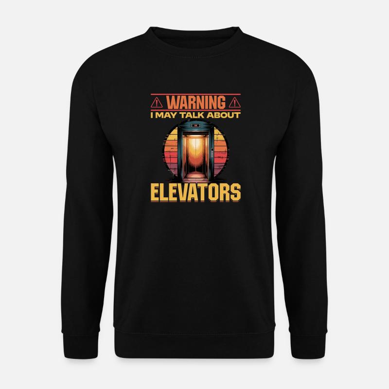 Elevator toddler & kids - Unisex Pullover - Schwarz