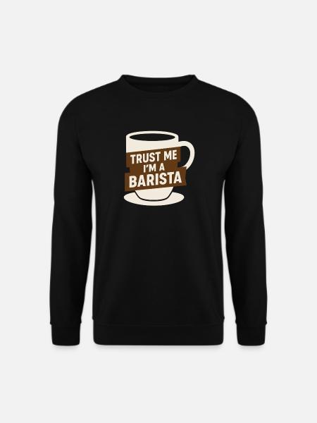 Barista Espresso Crew Coffee Slinger Latte - Unisex Sweatshirt - black