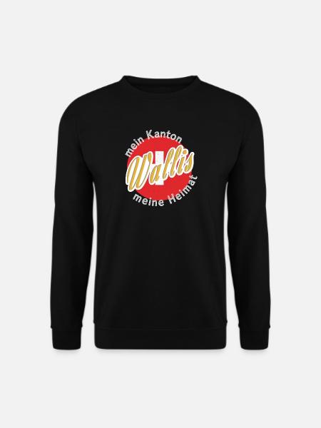 My homeland Valais gift - Unisex Sweatshirt - black