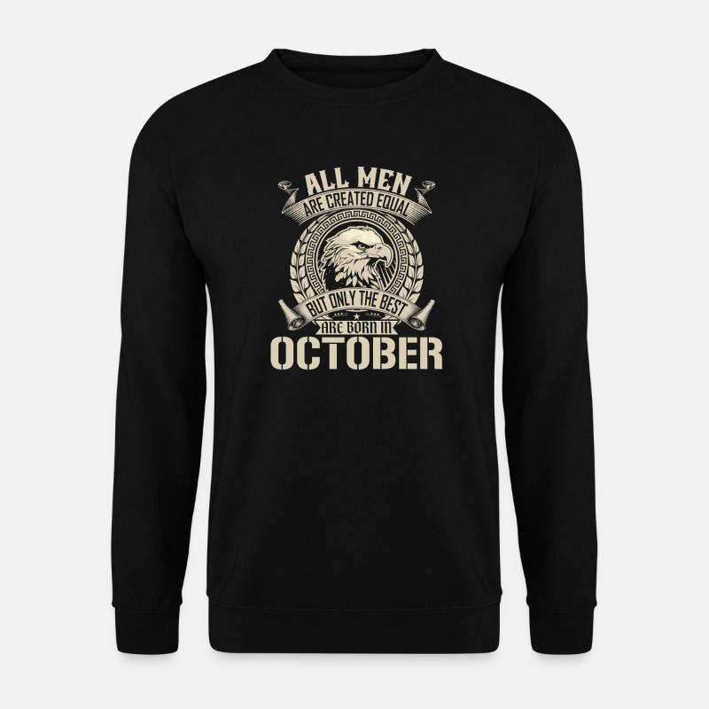 Eagle of Equality October Design - Unisex Sweatshirt - black
