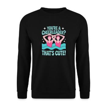 Natation synchronisée Natation artistique Sports nautiques - Sweat-shirt Unisexe - noir - Devant - Alina (178cm) & Michal (187cm)