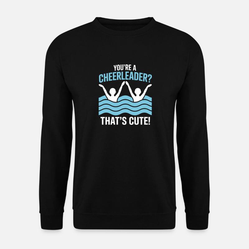 Synchronschwimmen Kunstschwimmen Wassersport - Unisex Pullover - Schwarz