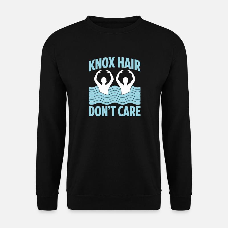 Synchronschwimmen Kunstschwimmen Wassersport - Unisex Pullover - Schwarz