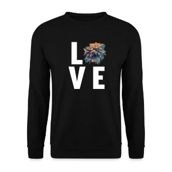 Tarantulas Tarantula - Unisex Sweatshirt - black - Front - Alina (178cm) & Michal (187cm)