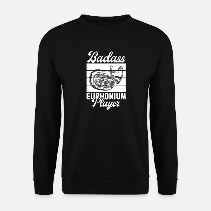 Baritone Player Badass Player Euphonium - Unisex Sweatshirt - black