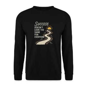 Staff for Alternative Education Teacher Second - Unisex Sweatshirt - black - Front - Alina (178cm) & Michal (187cm)