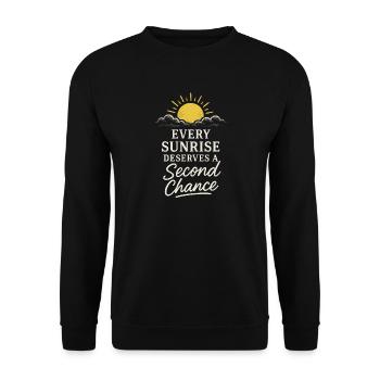 Staff for Alternative Education Teacher Second - Unisex Sweatshirt - black - Front - Alina (178cm) & Michal (187cm)