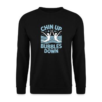 Natation synchronisée Natation artistique Sports nautiques - Sweat-shirt Unisexe - noir - Devant - Alina (178cm) & Michal (187cm)