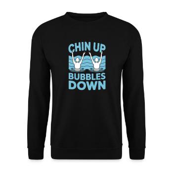 Natation synchronisée Natation artistique Sports nautiques - Sweat-shirt Unisexe - noir - Devant - Alina (178cm) & Michal (187cm)