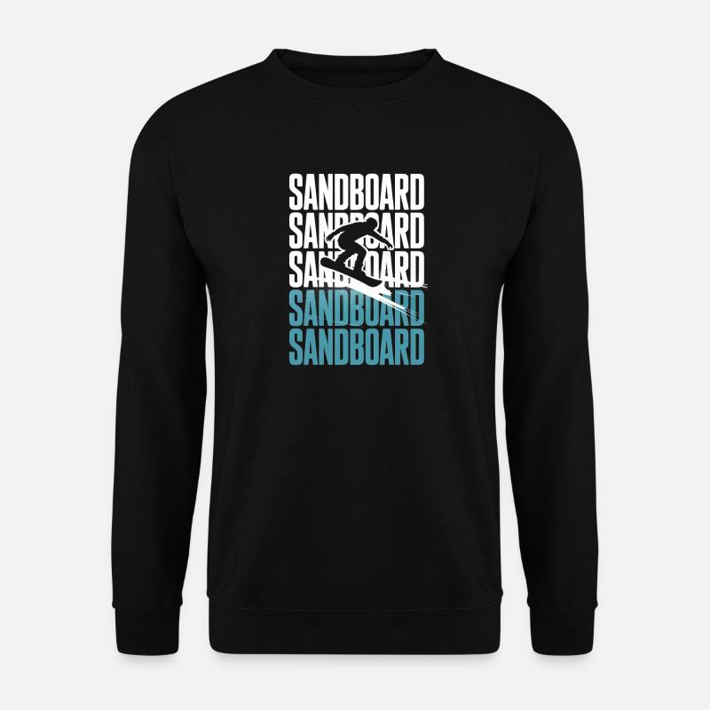 Sandboarder rétro Sandboarding d’été - Sweat-shirt Unisexe - noir