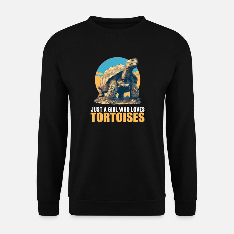 Landschildkröten Landschildkröte - Unisex Pullover - Schwarz