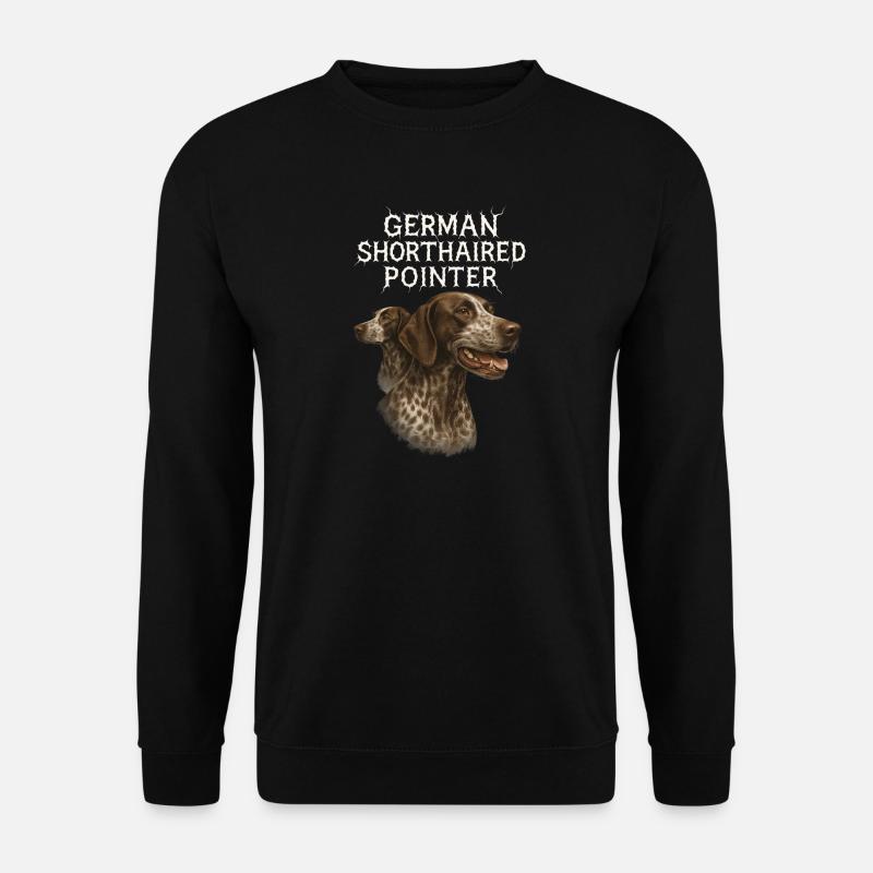 German Shorthaired Pointer - Unisex Sweatshirt - black