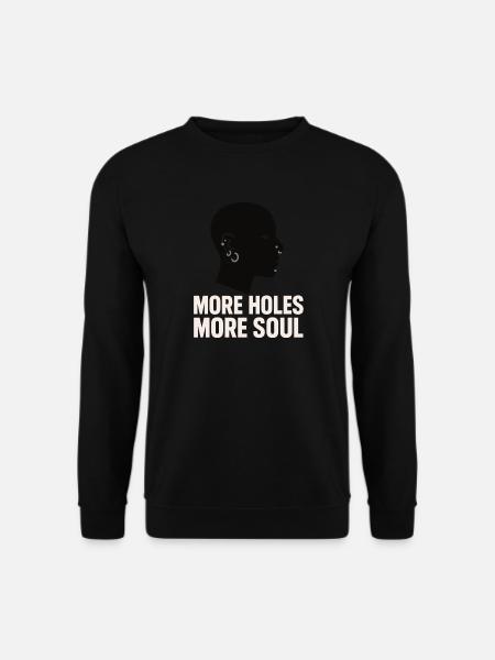 Piercing Addict Body Mod Enthusiast - Unisex Sweatshirt - black