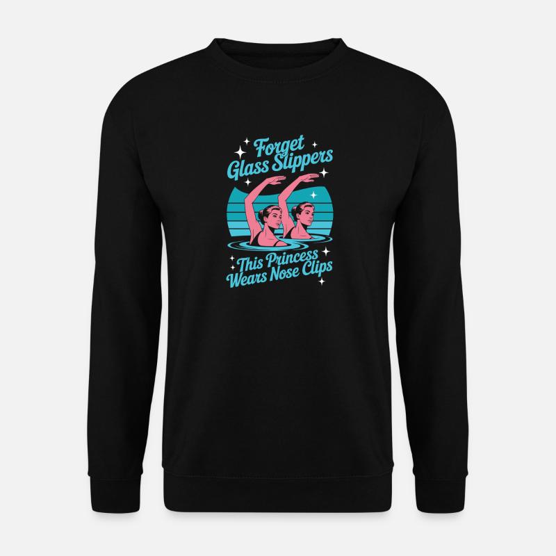Synchronschwimmen Kunstschwimmen Wassersport - Unisex Pullover - Schwarz