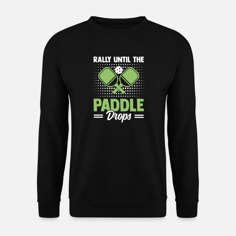 Outdoor Pickleball Player - Unisex Sweatshirt - black