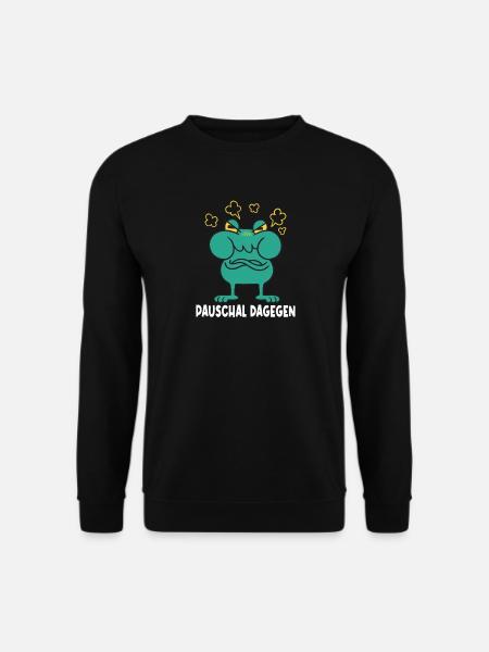 Funny Sayings Fun Outfits Irony Sarcasm - Unisex Sweatshirt - black