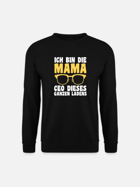 Vater Team Papa - Unisex Pullover - Schwarz